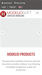Mobile Screenshot of modeliosoft.com